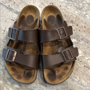 Birkenstock Men's Arizona Brown Sandals